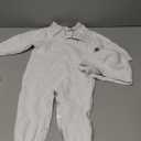 Booulfi Baby Boy's Christening Baptism Outfits Suit with Hat，Cross Detail, 9-12m, White