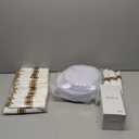 WELLIFE 350-Piece Gold Disposable Plates and Cutlery Set - Premium 10.25" Dinner Plates, 7.5" Dessert Plates, 9oz Cups & Cutlery for Weddings, Catering Events - 50 Guest Service - Elegant & Sturdy