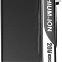 BH25040 4.0Ah Battery Replacement for 20V Hoover Onepwr Battery BH15030 BH25030 BH25040 BH15260PC ONEPWR, Compatible with All Hoover OnePwr Cordless Vacuum Cleaner