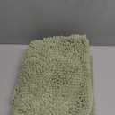 OLANLY Dog Door Mat for Muddy Paws 34x21, Absorbs Moisture and Dirt, Absorbent Non-Slip Washable Doormat, Quick Dry Chenille Mud Mat for Dogs, Entry Indoor Entryway Carpet for Inside Floor, Sage Green