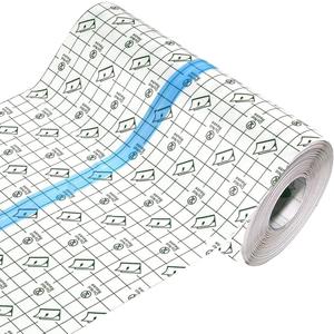 Tattoo Aftercare Waterproof Bandages 8" x10 Yard Second Skin Bandage Tattoo Cover Up Tape for Faster Tattoo Healing Recovery and Skin Care Protection Waterproof Bandage Transparent Film