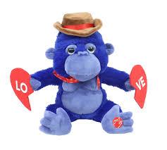 Holiday Home Animated Gorilla Plush, 9 in 