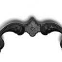4-Pack 4.5" C-C Bail Drawer Pull Drop Dresser Pull Antique Brass Swing Drawer Handle Vintage Style 4 1/2" 115 mm Centers (4,Antique Brass)