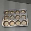 Nordic Ware Natural Aluminum Commercial Muffin Pan, 12 Cup