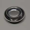 HORUSDY Magnetic Tray | 2-Piece | Round Magnetic Parts Tray | 3 Inch 4 Inch 6 Inch Magnetic Tray for Mechanic's | Stainless Steel
