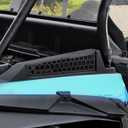 KEWISAUTO Air Intake Cover for 2014-2023 RZR XP 4 1000, Aluminum Combined Mesh Engine Side Vent Grill Filter-Air Inlet Protection Cover Bezel for Polaris RZR XP 4 1000 2014-2023 Accessories 