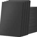 JINMING 12 Extra Large Gift Boxes with Lids 17x11x2.5 Inches for Clothes, Black Gift Boxes, Apparel Boxes for Mother's Day, Father's Day and All Occasion