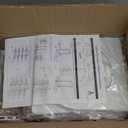 Adjustable Heavy Duty Pots and Pans Organizer Under Cabinet, 8-Tier Pot and Pan Organizers Inside Cabinet, Kitchen Cabinet Organizers and Storage, White