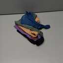 FINETOO 6 Pack High Waisted Thongs for Women, Nylon Spandex Panties Breathable Soft Stretchy Underwear High Rise (Large)