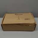 Projector Stand Tripod Adjustable, Laptop Height from 23.5 to 46.5 inches with Gooseneck Phone Holder, Floor for Office, Home, Stage, Studio, DJ Racks Holder Mount, 23.5inch-46.5inch (Black)