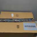 Bread Box for Kitchen Countertop: Bamboo Bread Storage Container for Homemade Bread, 2 Layer Breadbox, Large Bread Keeper Holder, White