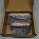 Blackstone Burger Press Set - 7" Round Smash Burger Press & 8"x4" Rectangle Cast Iron Grill Press with Wooden Handle - Smasher is Perfect for Blackstone Griddle, Pitboss Weber Griddle Grills