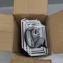 VyGrow Over the Door Organizer, 8-Tier Pantry Organizer with Fully Enclosed Mesh Baskets, Heavy-Duty Metal Hanging Spice Rack for Kitchen Bathroom Laundry Room, 2-in-1 Wall Mount or Door Mount, White