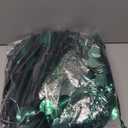 5Ft Pop Up Christmas Tree with Lights, Collapsible Pencil Tree Green, Skinny Christmas Tree Slim Xmas Tree, Artificial Tinsel Tree Foldable for Home Apartment Holiday Party Winter Decor