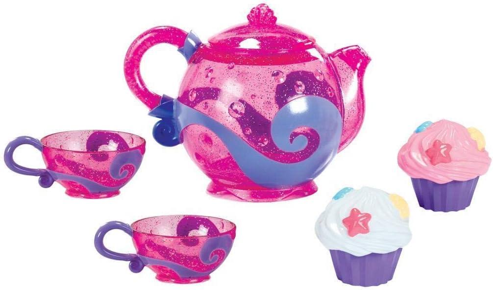 Munchkin Bath Tea and Cupcake Set Toddler Bath Toys for Kids Ages 1-3, Fun Baby Gift (5 Piece Set)