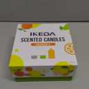 Scented Candles,3pcs Sandwood Lemon Aroma Home Aromatherapy Candles Gifts Set, Scent 80h Long Lasting Burn Time Soy Wax Candle for Bar, Birthday, Valentine, Christmas