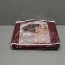 VANSOFY Waterproof Recliner Couch Covers, Sofa Covers 1-Piece Washable Reclining Sofa Cover Non-Slip Furniture Protector with Elastic Straps Pocket for Dogs, Pets(Burgundy,3 Seater)