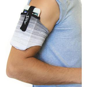 Sprigs Phone Armband Sleeve for iPhone 14, 13, 12, 11, X Galaxy Z, S22, S21, S20 Google Pixel 7, 6, 5. The Lightest & Most Comfortable Running Armband, Stretches to Fit All Phones with Case for Women & Men (Medium)