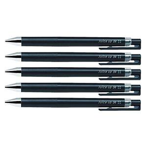 Pilot juice up 04 Retractable Gel Ink Pen, Ultra Fine Point 0.4mm, Black Ink, LJP-20S4, Value Set of 5