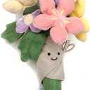 Cute Flower Plush Doll Stuffed Plant Plushie Decor Home Andbedroom Sweet Gifts for Cute Kawaii Gift for Valentines Day, Birthdays, Graduation, Wife, Girlfriend Mom for Boys and Girls, 12 inches