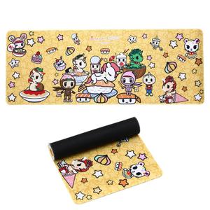 tokidoki Cute Mouse Pad for Desk, Kawaii Gaming Mouse Pad, Large XXL Computer Laptop Mice Pad 3mm Anti-Slip Rubber Base with Stitched Edges for Gamer, Office & Home 35.43 x 15.75 in
