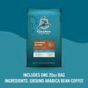 Caribou Coffee, Medium Roast Ground Coffee, 100% Arabica Coffee - Caribou Blend 20 Ounce Bag (EXP 05/12/26)