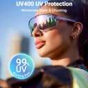 Meeloog 26g Polarized Sports Sunglasses for Men Women with 3 Lens - UV400 Sun Glasses for Running Cycling Baseball Fishing