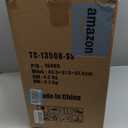 BestOffice | 13 Gallon Trash Can with Lid | Automatic Touchless Garbage Can | Odor Control | Modern Oval Design | Easy to Clean | Stainless Steel | Fits Any Kitchen, Bathroom, Office or Home