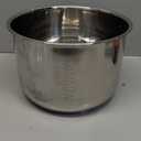 Goldlion Stainless Steel Inner Pot Compatible with Ninja Foodi 8 Quart Accessories Replacement Insert Liner