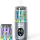 Waterless Essential Oil Diffuser, Portable Car Diffuser Battery Powered, Mini Scent Air Machine, Includes 2 Scent Replacement Pack, Suitable for Home, Hotel Room, Car, Office, Camping, etc.Y12B
