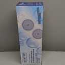 Wall Mounted Shower Back Scrubber, Electric Dry Brushing Body Bush with 3 Speed Adjustment and 3 Adjustable Levels, IPX7 Waterproof Shower Brush for Body with Intelligent Display Screen (three headed)