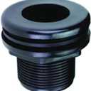 Lifegard Aquatics Home Outdoor Plumbing Bulkhead Fittings - 2.5 2"- R441022