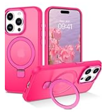 DUEDUE for iPhone XR Case Magnetic with Ring Stand[Compatible with Magsafe], Full Body Protective Cover Slim Shockproof Kickstand Phone Case for Apple iPhone XR 6.1", Deep Purple