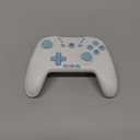 Bluetooth Controller for Switch/Mac/PC/Steam/Mobile Phone/iOS/Android//TV/iPad/Table/Apple Arcade MFi Games, switch pro controller wireless with Adjustable Dual Motion,Turbo,Macros,6-Axis,Wake Up for Black Myth: Wukong (Black) (Purple) (Light White Blue)