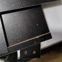 41" Large Vanity Desk with Mirror and Lights and Chair, Vanity Set with Lights and Stool, Power Outlet, Makeup Vanity with Drawers, 3 Adjustable Lighting, Dressing Table for Bedroom Dressing Room