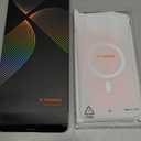 TORRAS Magnetic Slim-Fit for iPhone 15 Pro Max Case Clear 6.7", [True Never Yellow]Ultra-Thin 15 ProMax Phone Case Compatible with MagSafe, Light Anti-Scratch Matte Hard Cover OriginFit, Diamond Clear