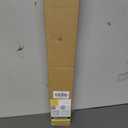 UNISHADES no Drill Cordless Roman Shades for Windows, 28" W 64" H - 100% Blackout - Linen - Mist White
