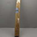 Ycolnaefllr 1 Inch Diameter Double Curtain Rod Set for Windows Heavy Duty Double Window Treatment Curtain Rod Adjustable from 48 to 84 Inch, Resin Finials with Curtain Holdbacks,Gold