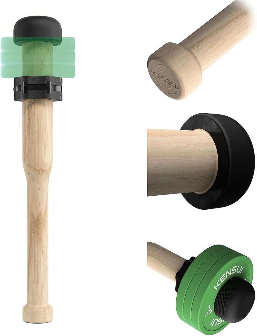 Kensui EZ-CLUB V2 Plate-Loaded Adjustable Clubbell for 2-Inch Plates