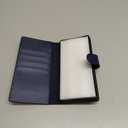 DuckSky Compatible with Samsung Galaxy S25 Ultra Genuine Leather Wallet caseRFID Blocking4 Credit Card HolderReal Leather Flip Folio Book Phone case Cover Women Men for S25 Ultra case Dark Blue