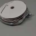 Yilloog 3/8'' 5/8'' 1'' 90 Yards Christmas Velvet Ribbon Vintage Satin Fabric Velvet Ribbon Roll for Christmas Tree Ornaments Decoration Gift Wrapping Bow DIY Crafts (Burgundy)