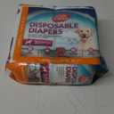 Simple Solution Disposable Dog Diapers, Female Dog Diapers, Puppy Potty Training, Incontinence and Heat Cycle Protection, Large Diapers for Dogs, 18-27 Inch Waist, 30 Count