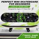 Honoson 7 Pcs Skateboard Kids Set, Age 6-10 Kids 24 x 6"