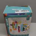 Bath Duck Toy with Light and Music, Toddlers Bathtub Toy with Marble Run, Floating Swimming Duck, Baby Shower Toy