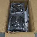 PARTPHONER Dusk to Dawn Outdoor Light Fixtures, 2-Pack Sensor Porch Lights, Waterproof Exterior Wall Sconce Lighting Lamp, Waterproof Wall Lantern for House, Doorway, Garage (Black) (9.65 in (2-Pack))