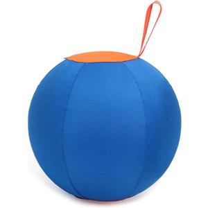 Herding Ball for Dogs, Jolly Ball for Dogs and Goats, Dog Soccer with Straps & Hand Pump for Cattle Dog, Collies, and Herding Breeds for Training and Play, Not Suitable for Chewing or Gnawing - 18"