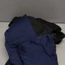 Resinta Kids Boys Thermal Underwear Set - Fleece Lined Base Layers Top & Bottom Toddler Long Johns for Cold Winter (4T, Black, Dark Grey, Navy Blue)