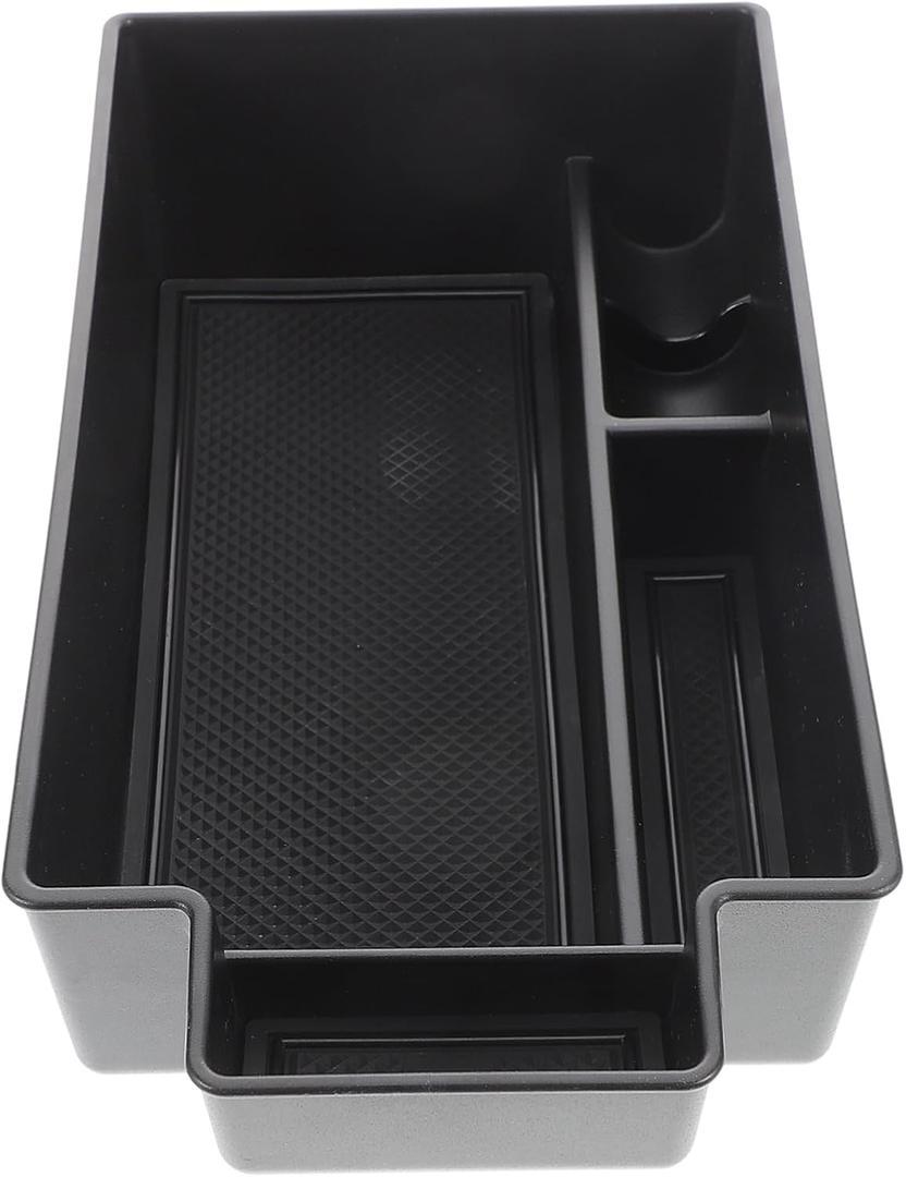 Zerodeko Abs Car Console Organizer Central Armrest Storage Coin Organizer Automotive Accessories