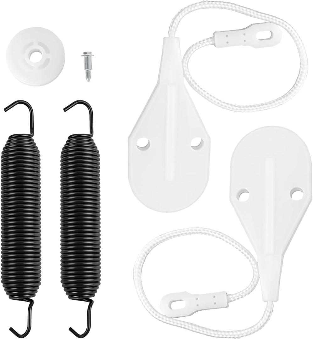 Dishwasher parts WD49X30778 Door Balance Cable and Spring Kit Compatible With GE Dishwashers Replacement WD01X22820, WD01X26109, WD01X28758, WD49X28839 Appliance Door Balance Service Kit