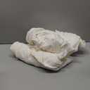 MUXHOMO 7 Pieces Queen Comforter Set, Seersucker Bed in a Bag Queen Size, All Season Luxury Bedding Set with Comforter, Flat Sheet, Fitted Sheet, Pillowcases & Shams, Ivory (Queen (88"x88"))